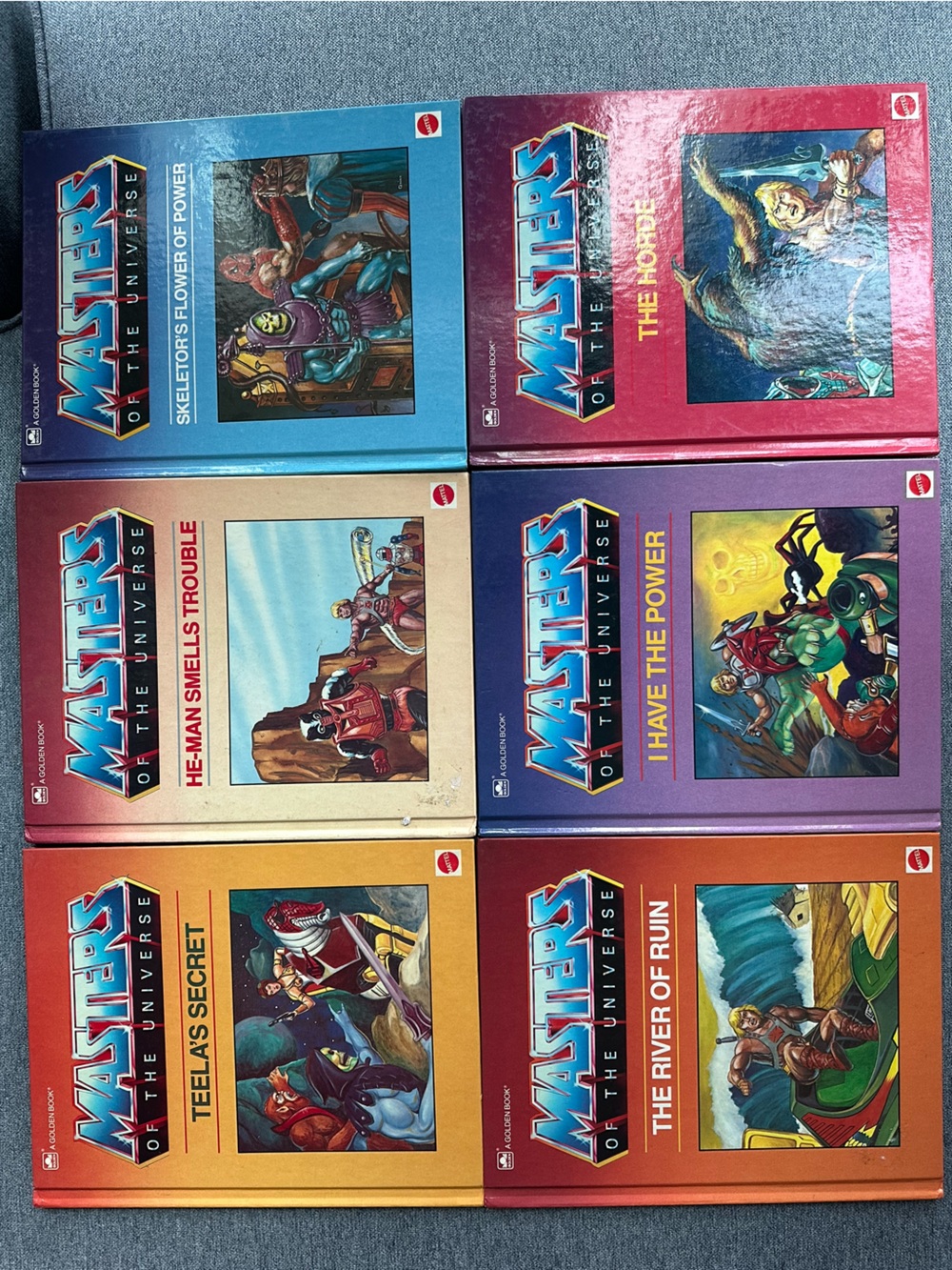 COMPLETE SET Vintage Masters of the Universe Comic Book